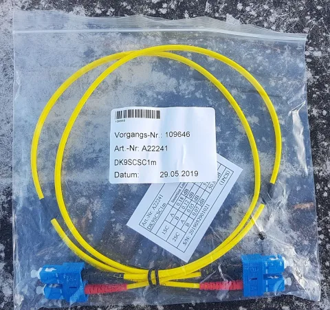 fiber optic patch cable
